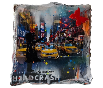 Butterflygirl on Times Square 1